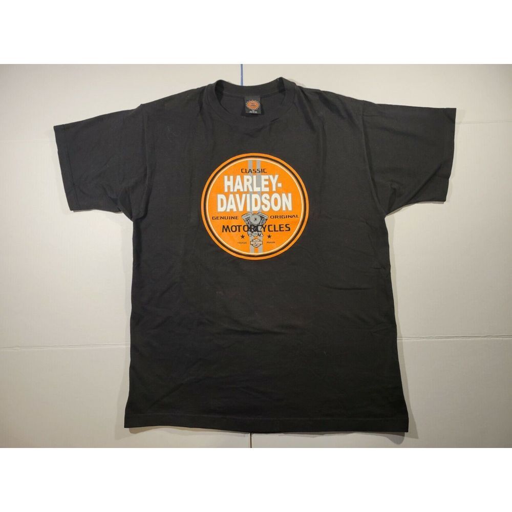 VTG Harley Davidson Classic Genuine Original Motorcycles Gear‎ Men's Size XL USA
